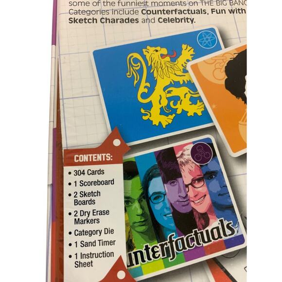 Spin Master The Big Bang Theory Ultimate Genius Party Game Brand New Sealed - Picture 9 of 9